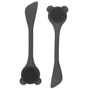 Silicone Face Cleanser Brush + Face mask spatula