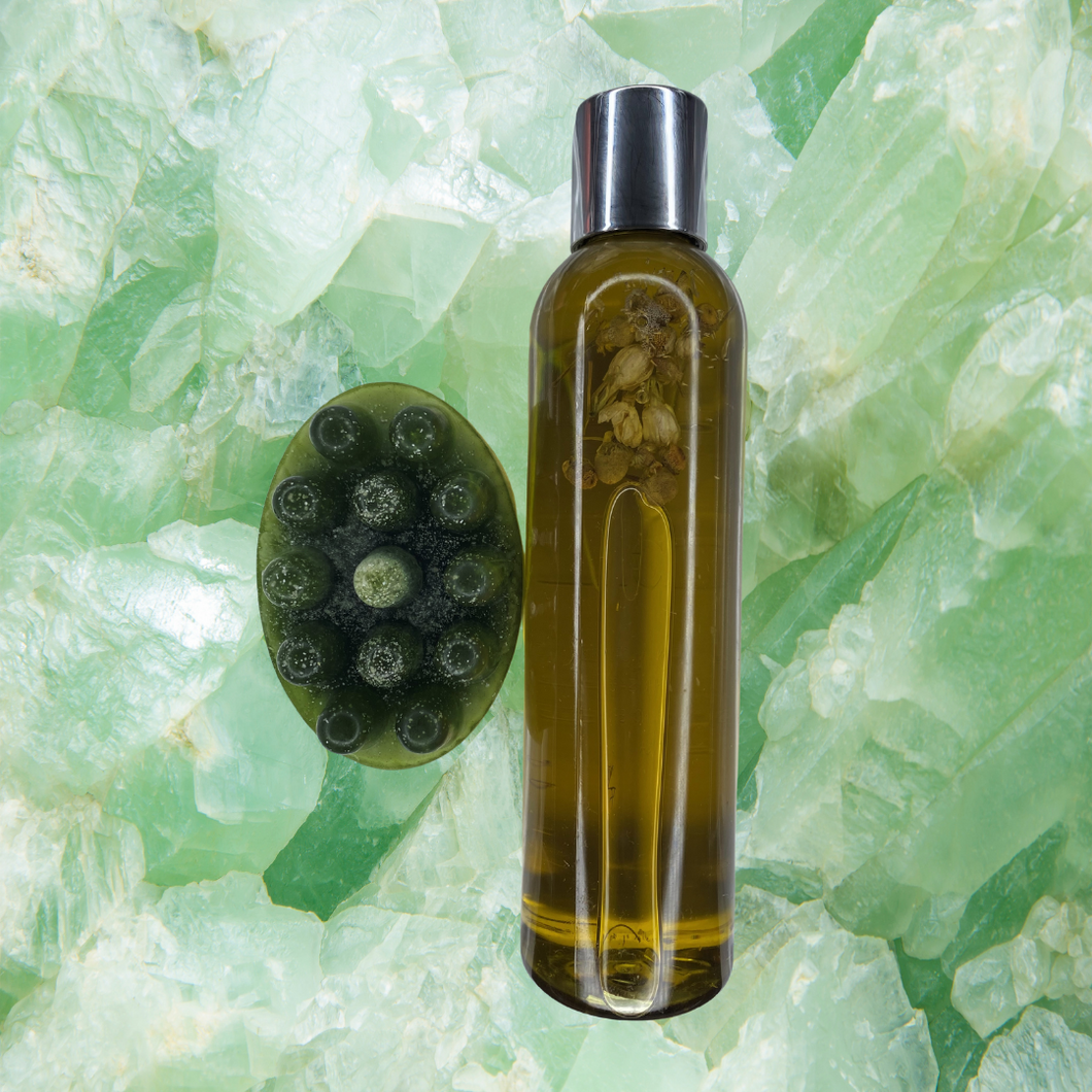 Jade (Soap and Body oil set)