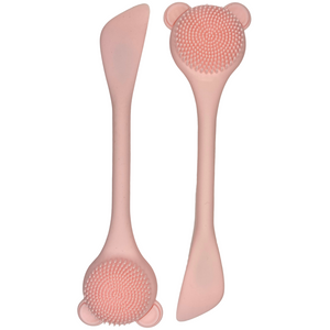 Silicone Face Cleanser Brush + Face mask spatula